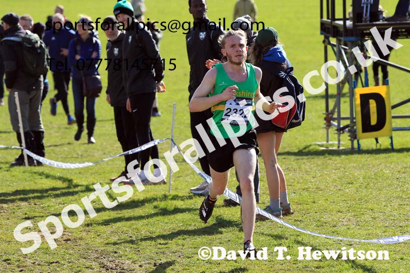Mens Under-17s 2022 CAU Inter Counties Cross Country, Prestwold Hall, Loughborough.  Photo: David T. Hewitson/Sports for All Pics